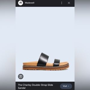Madewell Charley Double Strap Sandal